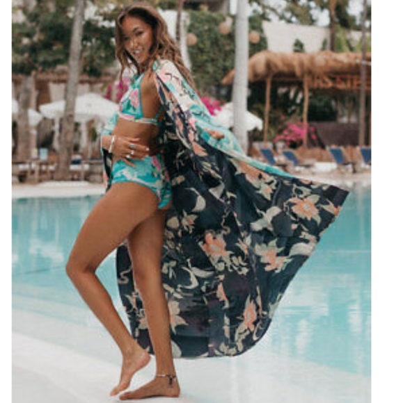 New spell designs nightingale teal tri bralette XS - Picture 7 of 16